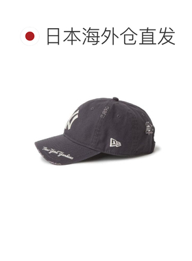 日本直邮纽亦华NEW ERA帽子9TWENTY MLB遮阳帽徽标做旧纽约洋基队