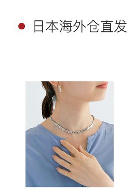 1h可退 日本直邮PHILIPPE AUDIBERT 女士短款项链 简约线条设计