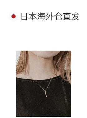 1h可退 日本直邮SMELLY 女士 焊接工艺 金属光泽 滴落造型项链 SM
