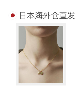 1h可退 日本直邮JAM HOME MADE 女士 立体心形双徽章 可调节锁骨