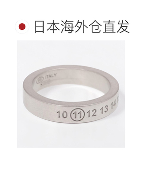 日本直邮MAISON MARGIELA 编号Logo银戒指 SM1UQ0119 P8863 101