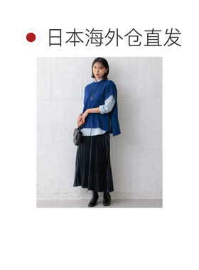 日本直邮23区 S码 可水洗 紧凑羊毛斗篷 浅灰色系