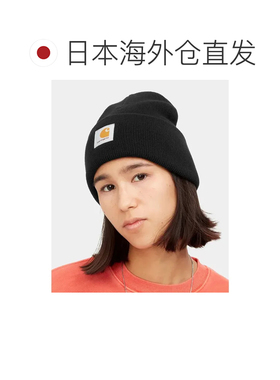 日本直邮Carhartt 腈纶针织帽 白色堆堆帽包头帽