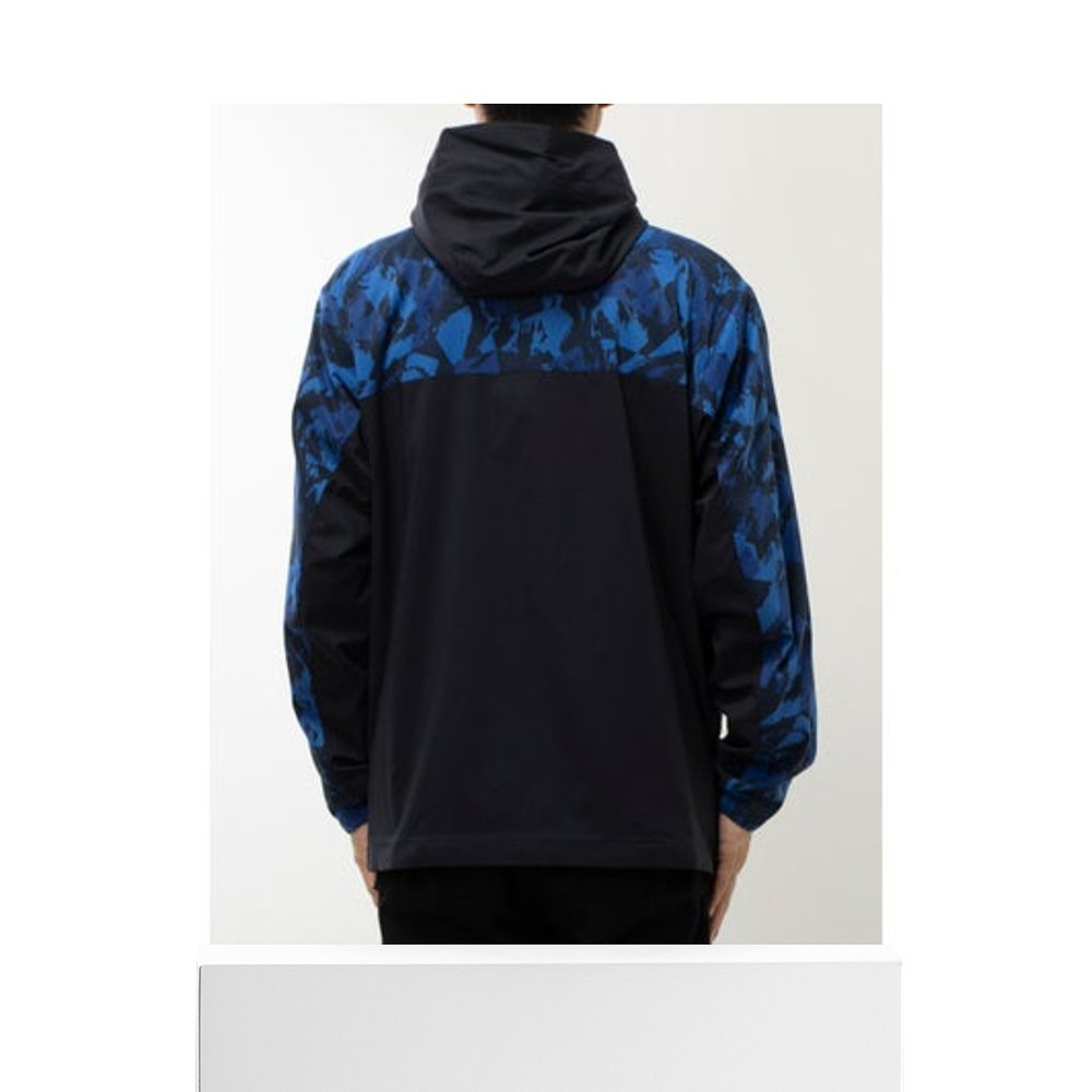 日本直邮Descente 男士 HEATNAVI 全幅图案印花长袖 Logo 全拉链 - 图3