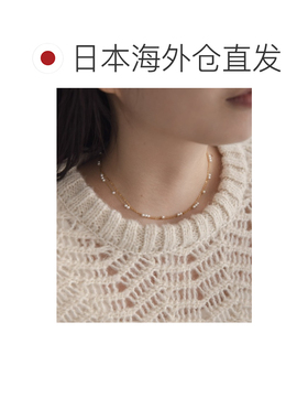 日本直邮Sonny Label 女士 不锈钢双层珍珠项链 L【付后1h可退】