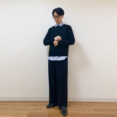 日潮跑腿UNIQLO优衣库 美利奴圆领毛衣 09 BLACK WOMEN XS 478330 - 图1