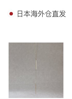 1h可退 日本直邮cui-cui Y字 长款珍珠项链 K10YG 783690