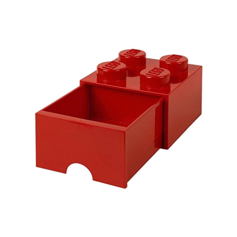 【日本直邮】lego乐高拼插积木抽屉4鲜红色40051730小颗粒儿童玩