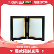 (Japan Direct mail) Fujicolor Fujifilm portrait frame L 2 faces black wood without reflective glass 40721