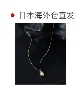 1h可退 日本直邮Ulysses女士珍珠×金属设计项链 简约百搭款 DOS2