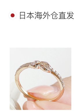 日本直邮(ber-ed-0216) 钻石戒指 无限钻石 0.2 克拉 女士 18k 四