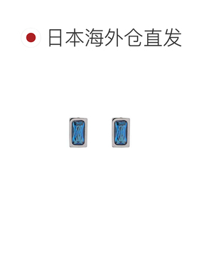 日本直邮ANE MONE 女士 不锈钢方钻耳钉 OG120046P【付后1h可退】