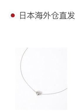 1h可退 日本直邮daily CLIP 女士不锈钢立体小爱心项链 580477