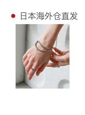 1h可退 日本直邮select MOCA 女士弧形线条手链 za225040