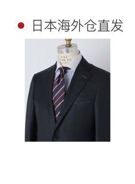 日本直邮SHIPS 佛朗哥巴西 真丝多条纹领带 蓝色