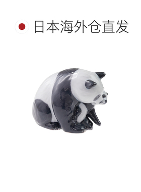 日本直邮RoyalCopenhagen皇家哥本哈根COLLECTIBLES熊猫亲子雕像