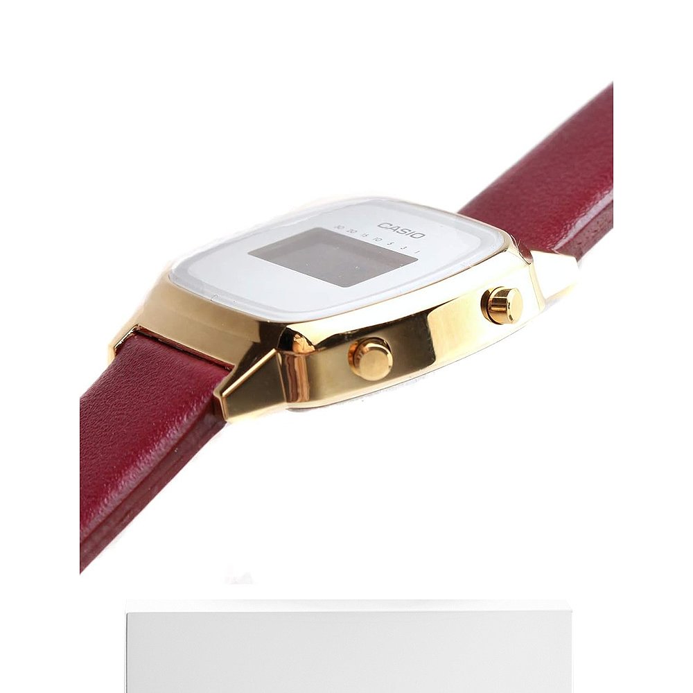 【日本直邮】Casio卡西欧 女士手表 la670wfl 奶油色数码表石英 - 图3
