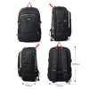 Japanese direct mail backpack 35 liters for general school men and women high school junior high school large capacity sports brand 7748 black and white