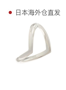 日潮跑腿Cocoshnik四面V字戒指恒久银色造型独特设计感极强指环