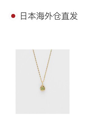 1h可退 日本直邮NOJESS 8月诞生石K10橄榄石颈链限量版 302341230