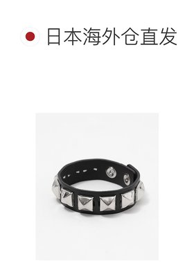 1h可退 日本直邮Figments 男女同款 金属风格 细节铆钉手镯 FG25A