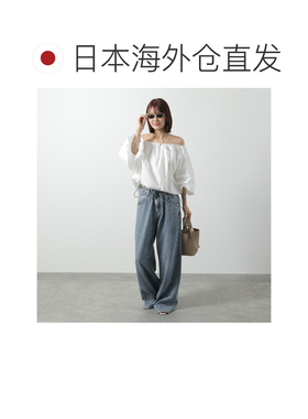 日本直邮Miu Miu 太阳镜 SMU 54Z 女士金属镜框双桥金属标志贴合