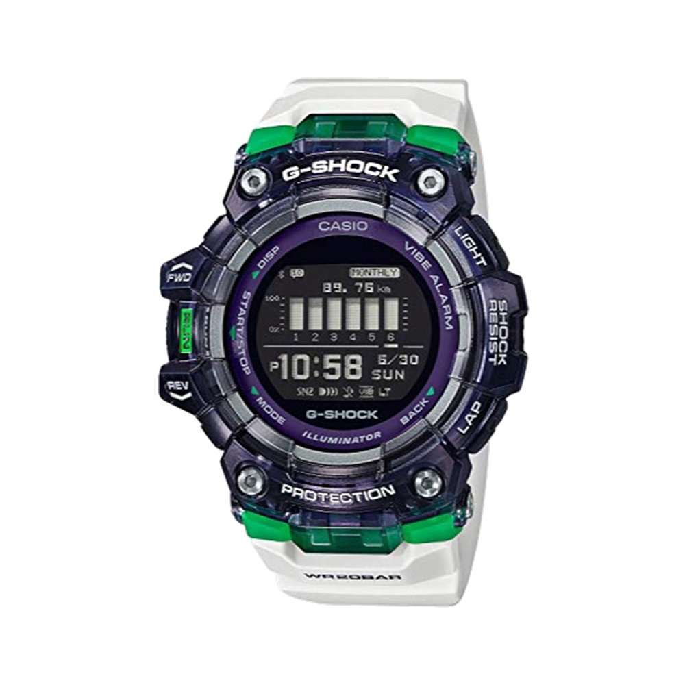 CASIO G-Shock卡西欧手表G小队GBD-100SM-1A7JF男士智能蓝牙跑步 - 图3