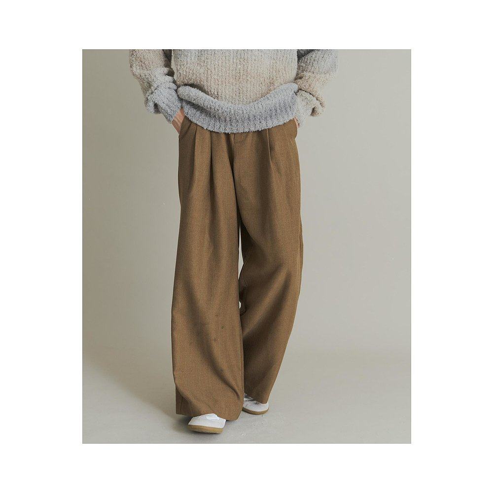 1h可退 日本直邮官方授权 SENSE OF PLACE 羊毛感条纹宽松喇叭裤,淘宝优惠券,粉丝福利购,淘宝优惠卷