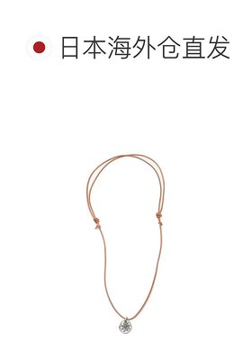 1h可退 日本直邮Bill Wall Leather男士18K金镶嵌刻印锤痕吊坠 配