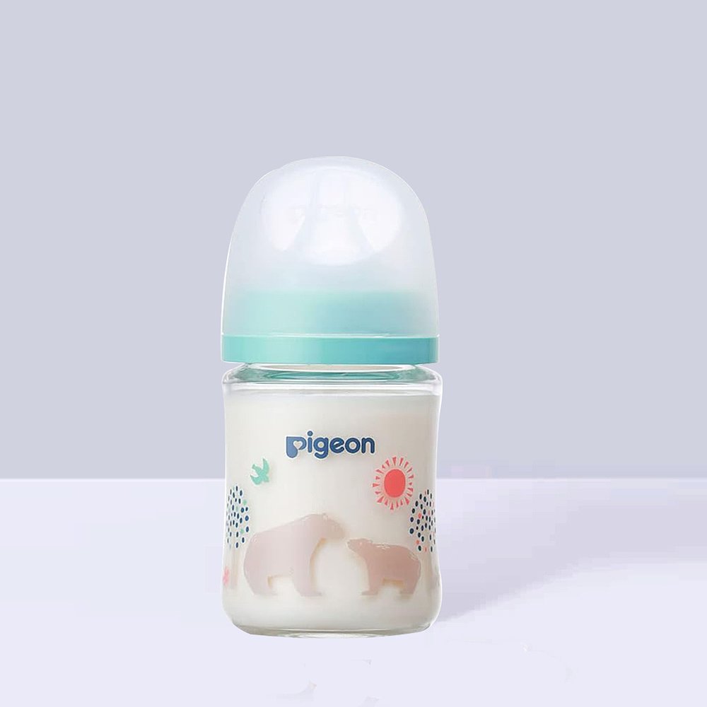 日本直邮pigeon贝亲母乳感玻璃奶瓶160ml