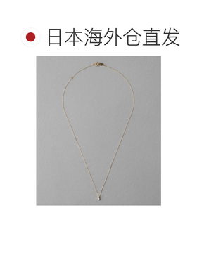 1h可退 日本直邮ete女士K10黄金钻石项链 761825吊坠
