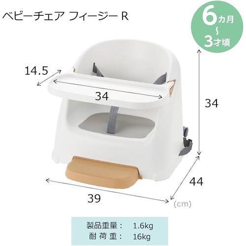 【日本直邮】利其尔 FizzieR婴儿餐椅薄荷蓝 - 图2