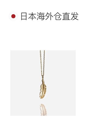 1h可退 日本直邮cui-cui K10YG/ SV925 鹿形情侣项链 595421吊坠