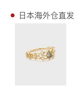 日本直邮NOJESS 女士K10拉长石小指戒指 30244111123