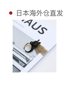 日本直邮ear PAPILLONNER 女士 马头造型个性戒指 EAZ1062111A001