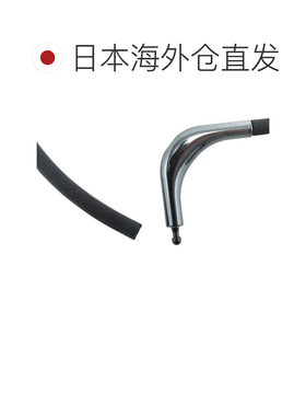 日本直邮PHITEN RAKUWA磁气钛项链 55cm [0222TG887054] 黑色/灰