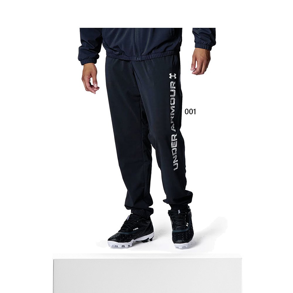 日本直邮Under Armour 男士 UA 编织棒球裤轻便耐用防水黑色60079 - 图3