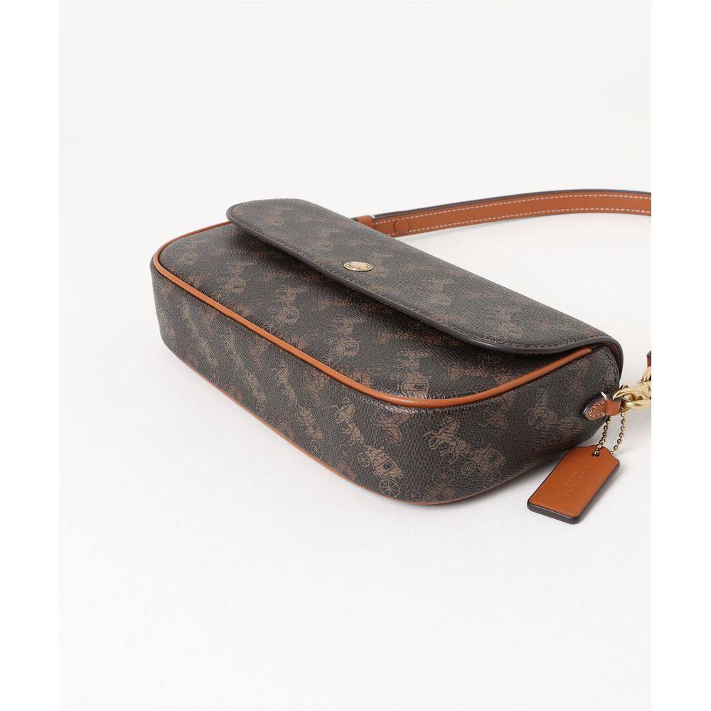 1h可退 日本直邮COACH 蔻驰 女士马车印花翻盖链条包 CAN92 B4TXN,淘宝优惠券,粉丝福利购,淘宝优惠卷