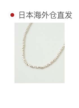 日本直邮RIVE DROITE 女士 银色珠链长款项链 可自由调节叠戴 RDZ