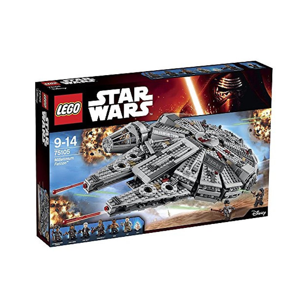 自营｜LEGOLEGO 星球大战Millennium Falcon [TM] 75105 - 图0