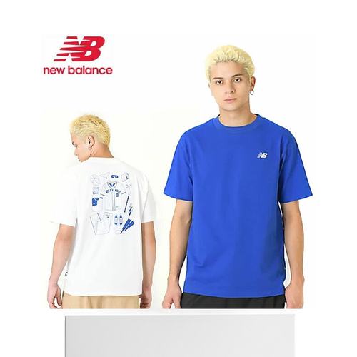 日本直邮New Balance 短袖T恤 棒球必备T恤 MT43948 男士新款 - 图3