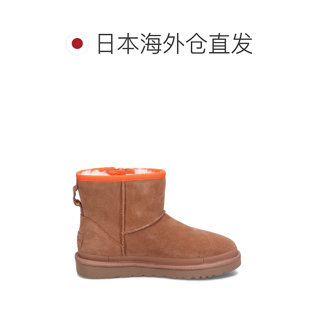 自营｜UGG 靴子 皮靴 迷你拉链带女士短款 CLASSIC MINI ZIPPER