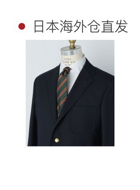 SHIPS 普契尼 真丝 提花 条纹 领带