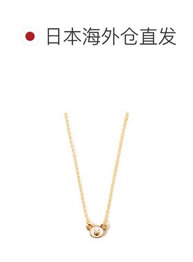 1h可退 日本直邮Ray BEAMS 女士 小熊吊坠 项链 真鍮材质 可调节