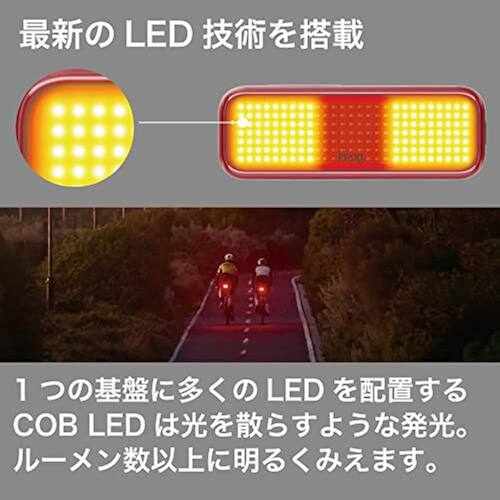 【日本直邮】KNOG BLINDER LINK 自行车灯 鞍座导轨安装式 尾灯（ - 图3