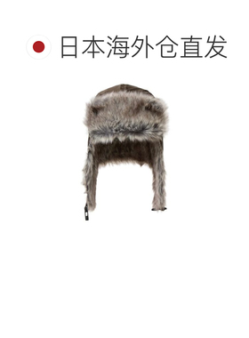 日本直邮新世代（NEW ERA）防水毛皮狗耳橄榄色猎人帽 [40021141]