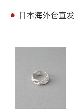 1h可退 日本直邮ete 女士 链条戒指耳夹 2WAY佩戴 大尺寸设计 110