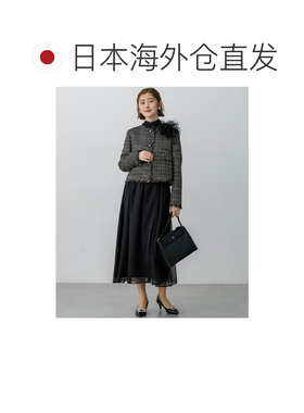 日本直邮23区 女士 APPLAUDIR系列丝绸羽毛胸花 Z【付后1h可退】