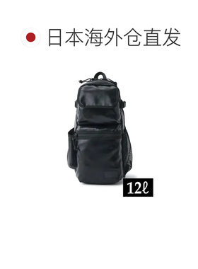日本直邮NEW ERA 黑色12升合成皮革单肩斜挎包14750855 BLK