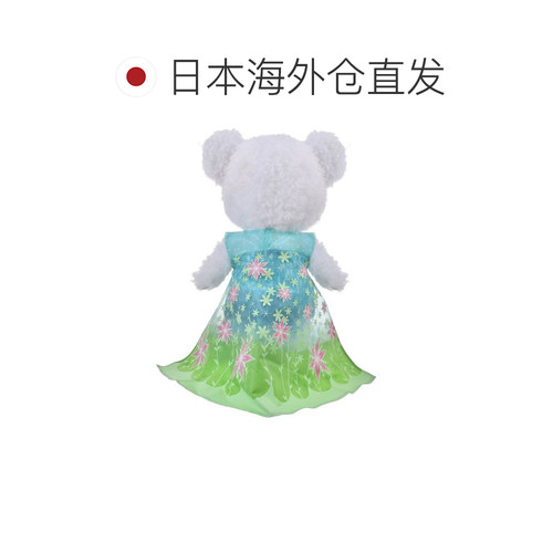 日本直邮Disney 优尼贝尔城市 毛绒玩偶专用服装 M 艾莎 冰雪奇缘 - 图1